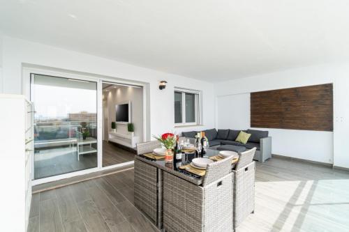 Terraza en apartamento turístico en Salou