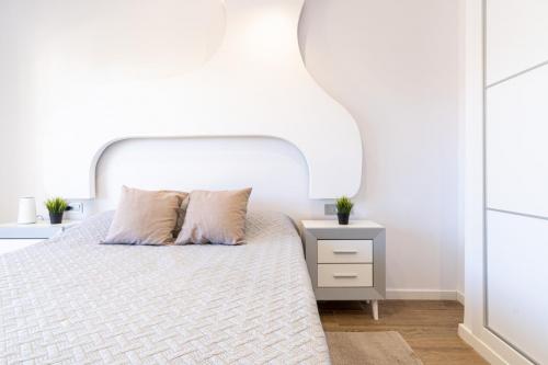 Habitación matrimonial en Salou en apartamento turístico en Salou