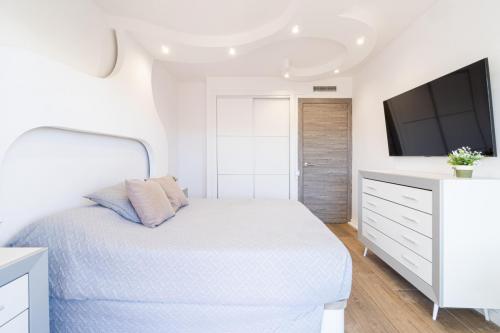 Habitación grande en Salou en apartamento turístico en Salou